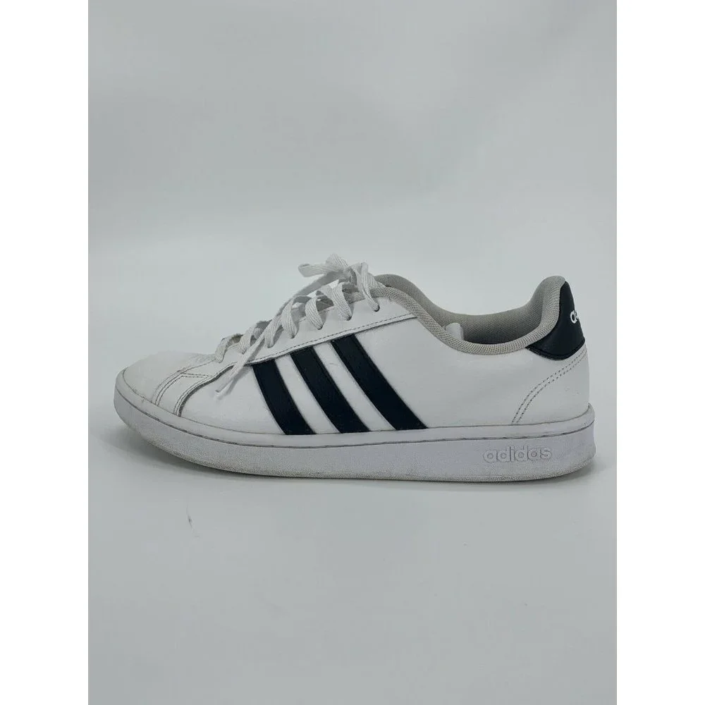 Men's adidas Grand Court Low Top Sneakers White Black Size‎ 11.5 F36392